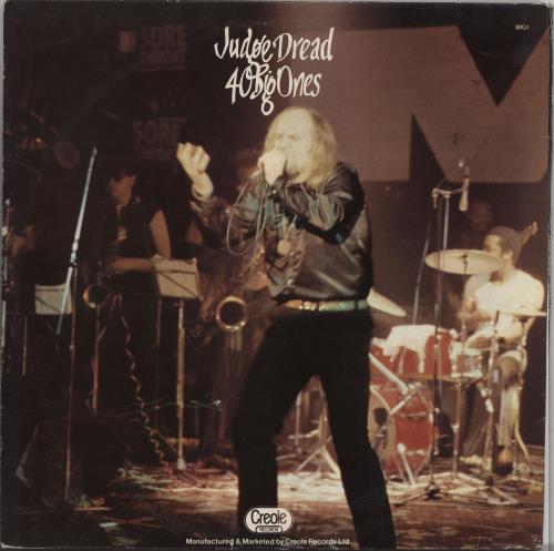 Judge Dread 40 Big Ones 2-LP vinyl record set (Double LP Album) UK JUG2LBI766589