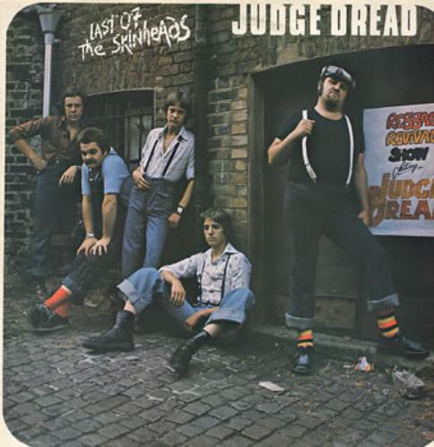 Judge Dread Last Of The Skinheads - Autographed vinyl LP album (LP record) UK JUGLPLA310336