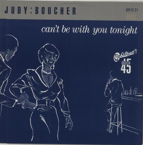 Judy Boucher Can't Be With You Tonight 12" vinyl single (12 inch record / Maxi-single) UK KUF12CA605577