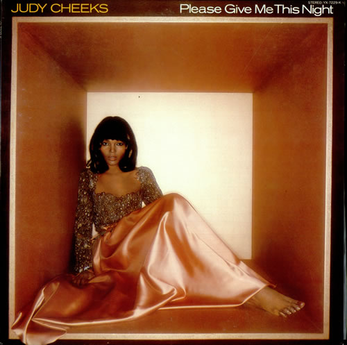 Judy Cheeks Please Give Me This Night vinyl LP album (LP record) Japanese JCHLPPL513862