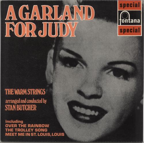 Judy Garland A Garland For Judy vinyl LP album (LP record) UK JGLLPAG721030