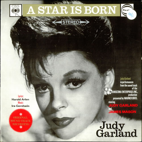 Judy Garland A Star Is Born vinyl LP album (LP record) UK JGLLPAS504700