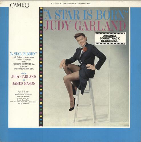 Judy Garland A Star Is Born vinyl LP album (LP record) UK JGLLPAS633653