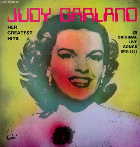 Judy Garland Her Greatest Hits - 1940/1969 2-LP vinyl record set (Double LP Album) French JGL2LHE337137