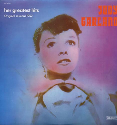 Judy Garland Her Greatest Hits vinyl LP album (LP record) French JGLLPHE337128