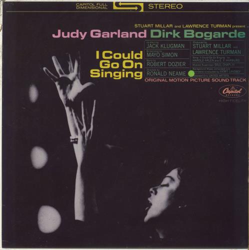 Judy Garland I Could Go On Singing vinyl LP album (LP record) French JGLLPIC820920