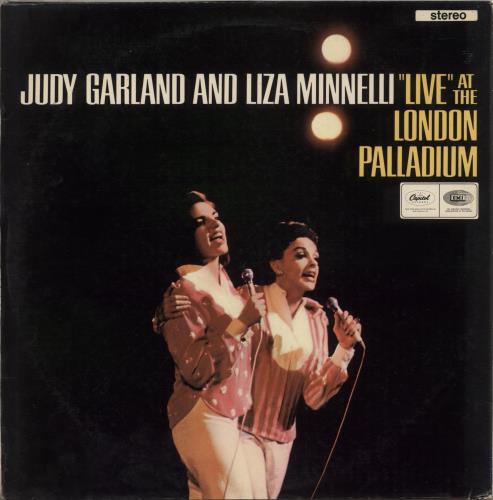 Judy Garland 'Live' At The London Palladium 2-LP vinyl record set (Double LP Album) UK JGL2LLI878387