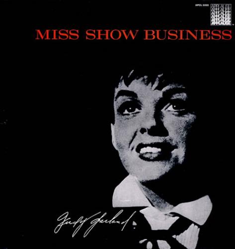 Judy Garland Miss Show Business vinyl LP album (LP record) US JGLLPMI337121