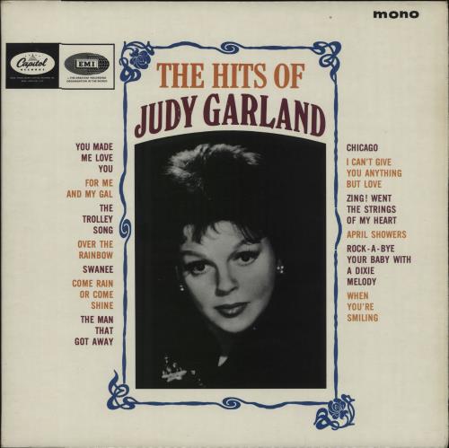Judy Garland The Hits Of vinyl LP album (LP record) UK JGLLPTH668239
