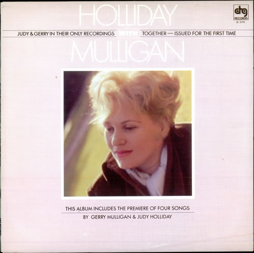 Judy Holliday Holliday With Mulligan vinyl LP album (LP record) US JH0LPHO512911