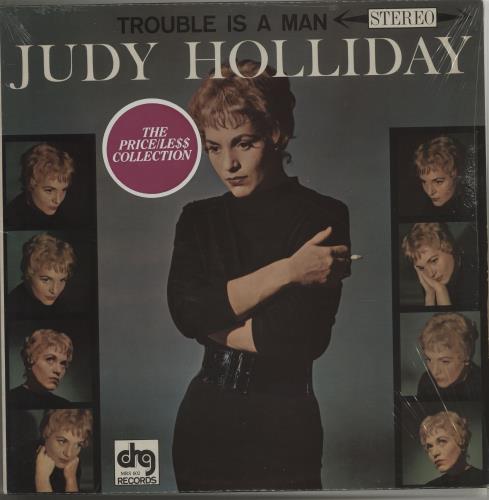 Judy Holliday Trouble Is A Man vinyl LP album (LP record) US JH0LPTR677750