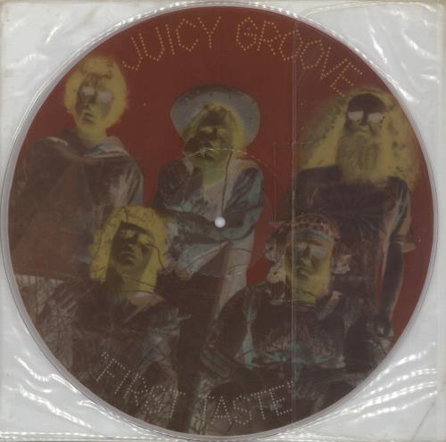 Juicy Groove First Taste picture disc LP (vinyl picture disc album) US 3ZIPDFI779334