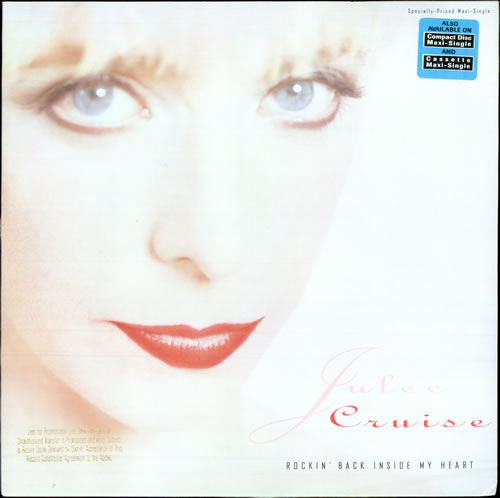 Julee Cruise Rockin' Back Inside My Heart 12" vinyl single (12 inch record / Maxi-single) US JLC12RO510987