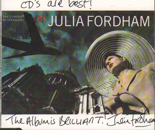 Julia Fordham The Comfort Of Strangers - Signed CD single (CD5 / 5") UK JULC5TH110995