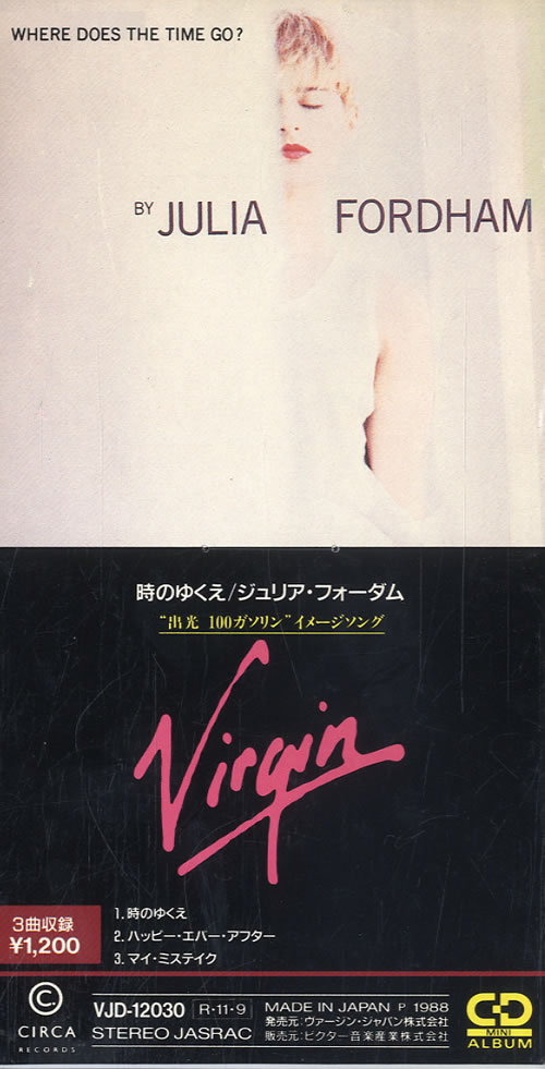 Julia Fordham Where Does The Time Go? 3" CD single (CD3) Japanese JULC3WH233834