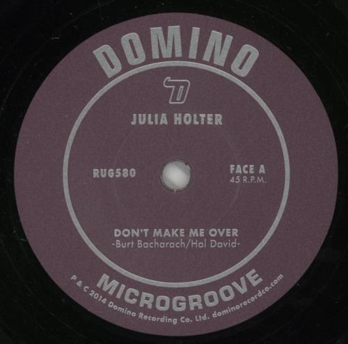 Julia Holter Don't Make Me Over 7" vinyl single (7 inch record / 45) UK OXL07DO864985