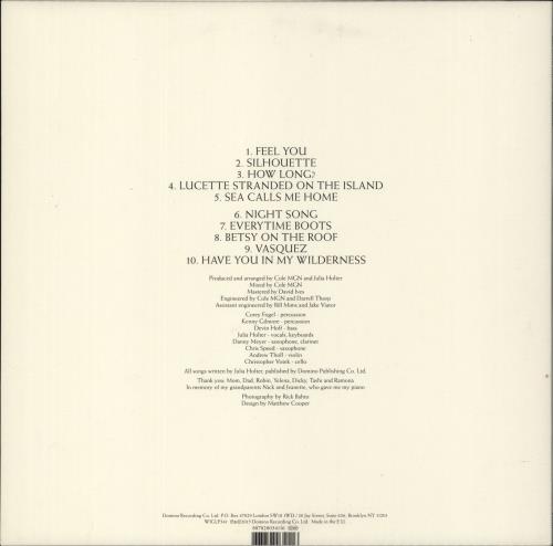 Julia Holter Have You In My Wilderness - 180 Gram Vinyl + Misprinted Tracklisting - Autographed Print vinyl LP album (LP record) UK OXLLPHA878781