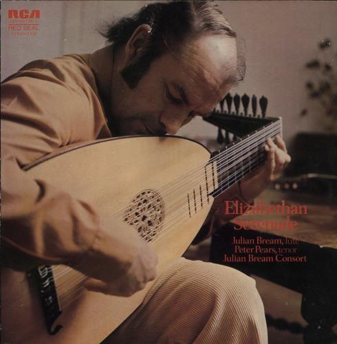 Julian Bream Elizabethan Serenade Vinyl Box Set UK JU3VXEL863630