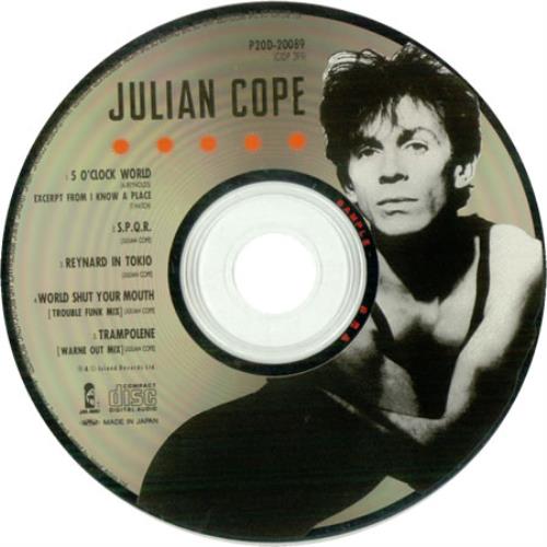 Julian Cope 5 O'clock World CD single (CD5 / 5") Japanese COPC5OC111036