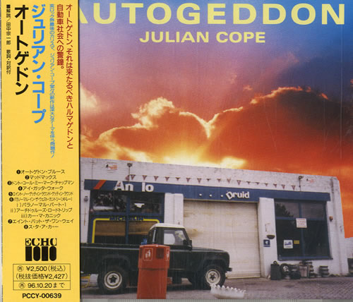 Julian Cope Autogeddon CD album (CDLP) Japanese COPCDAU545828