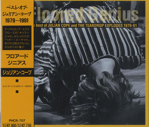 Julian Cope Floored Genius CD album (CDLP) Japanese COPCDFL54080