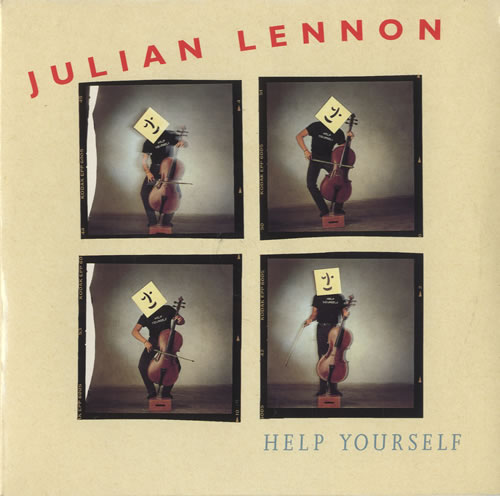 Julian Lennon Help Yourself 7" vinyl single (7 inch record / 45) UK JLN07HE161071