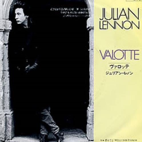 Julian Lennon Valotte 7" vinyl single (7 inch record / 45) Japanese JLN07VA118800