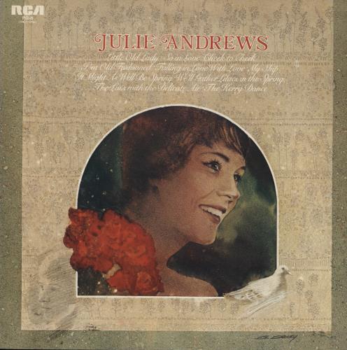 Julie Andrews Julie Andrews vinyl LP album (LP record) Japanese JARLPJU873364