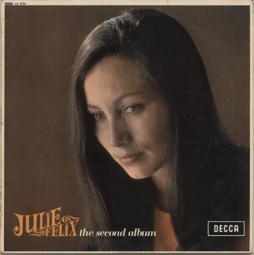Julie Felix The Second Album - EX vinyl LP album (LP record) UK JCWLPTH698077