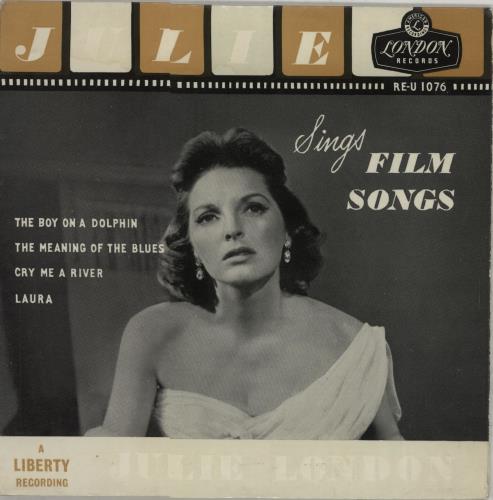 Julie London Julie Sings Film Songs EP 7" vinyl single (7 inch record / 45) UK JLO07JU612648