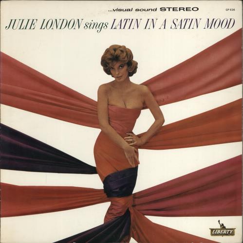 Julie London Latin In A Satin Mood vinyl LP album (LP record) Japanese JLOLPLA777948