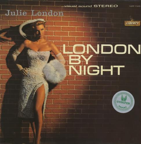 Julie London London By Night vinyl LP album (LP record) French JLOLPLO361899