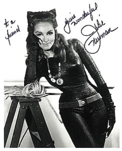 Julie Newmar Catwoman - Autographed photograph US JN4PHCA263024