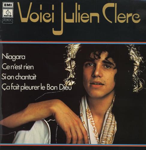 Julien Clerc Voici Julien Clerc Dutch Vinyl Lp Album Lp Record 240341