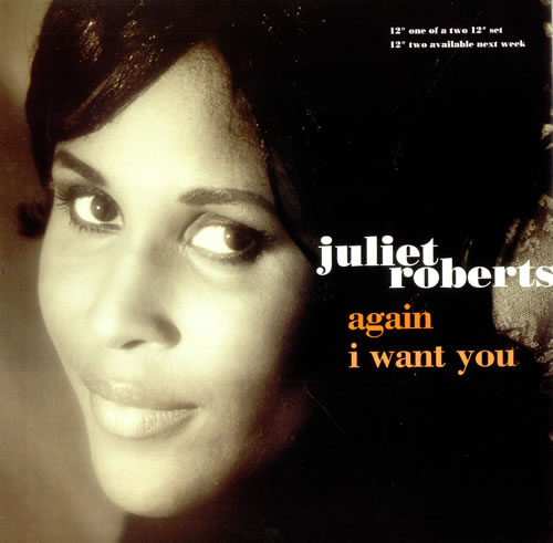 Juliet Roberts Again / I Want You 12" vinyl single (12 inch record / Maxi-single) UK JUR12AG508060