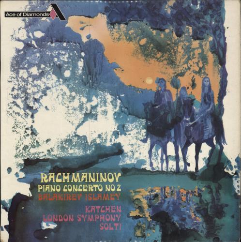 Julius Katchen Rachmaninov: Piano Concerto No. 2 / Balakirev: Islamey vinyl LP album (LP record) UK K6MLPRA787380