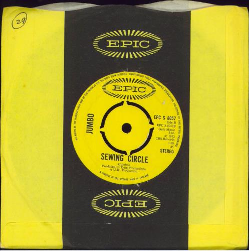 Jumbo Round And Round 7" vinyl single (7 inch record / 45) UK 5US07RO803562