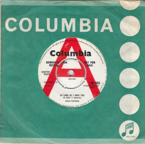 Junco Partners As Long As I Have You 7" vinyl single (7 inch record / 45) UK OWY07AS663019