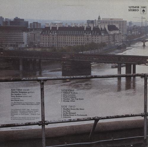 June Tabor & Martin Simpson A Cut Above vinyl LP album (LP record) UK J&MLPAC498608