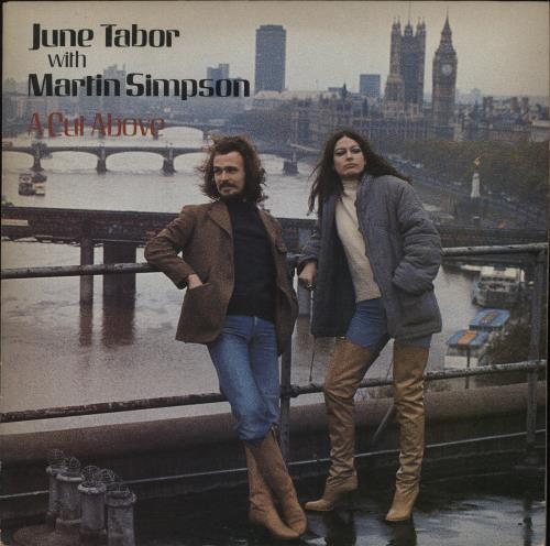 June Tabor & Martin Simpson A Cut Above vinyl LP album (LP record) UK J&MLPAC873642