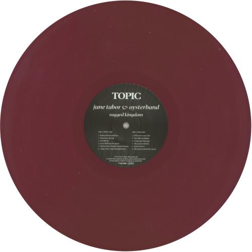 June Tabor Ragged Kingdom vinyl LP album (LP record) UK JNOLPRA861019