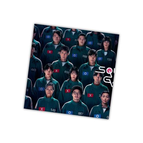 Jung Jaeil Squid Game | Soundtrack - Green & Pink Vinyl - Exclusive Pop-Up Gatefold Sleeve 2-LP vinyl record set (Double LP Album) UK 9YQ2LSQ868184