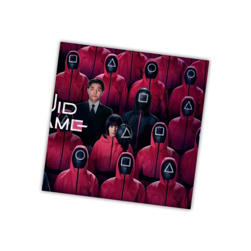 Jung Jaeil Squid Game | Soundtrack - Green & Pink Vinyl - Exclusive Pop-Up Gatefold Sleeve 2-LP vinyl record set (Double LP Album) UK 9YQ2LSQ868184