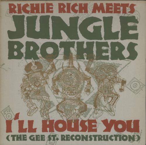 Jungle Brothers I'll House You 12" vinyl single (12 inch record / Maxi-single) UK JUB12IL719079