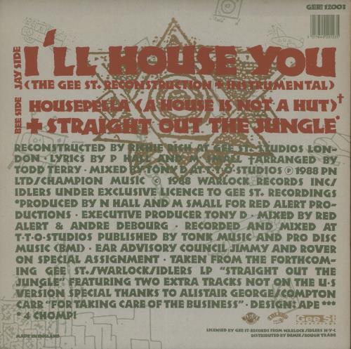 Jungle Brothers I'll House You 12" vinyl single (12 inch record / Maxi-single) UK JUB12IL719079