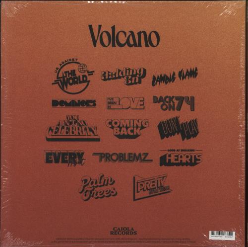 Jungle Volcano - Shrink & Sticker vinyl LP album (LP record) UK K-XLPVO869962