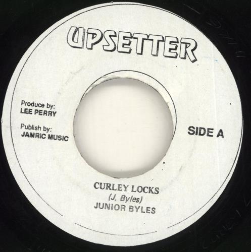 Junior Byles Curley Locks 7" vinyl single (7 inch record / 45) Jamaican BYL07CU716084