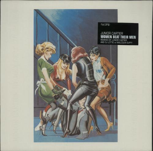 Junior Cartier Women Beat Their Men 12" vinyl single (12 inch record / Maxi-single) UK 2UU12WO756113