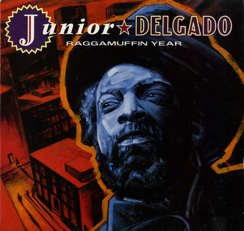 Junior Delgado Raggamuffin Year vinyl LP album (LP record) UK J1-LPRA560300