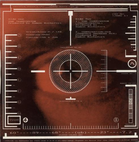 Junior Gee The Terminator 12" vinyl single (12 inch record / Maxi-single) UK 96512TH883209